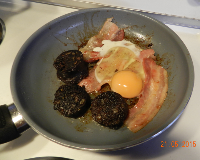 Breakfast - Bacon and Eggs