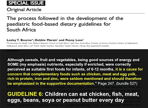 Complementary Foods Guidelines Quote