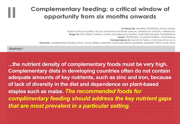 Nutrient Deficiency Study Quote
