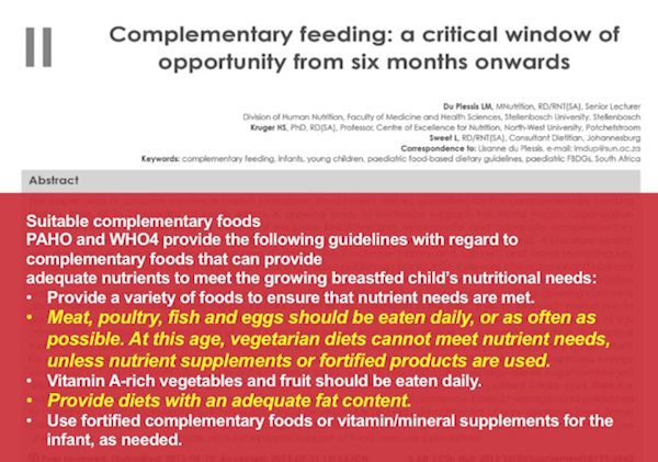 Nutritional Needs Study Quote