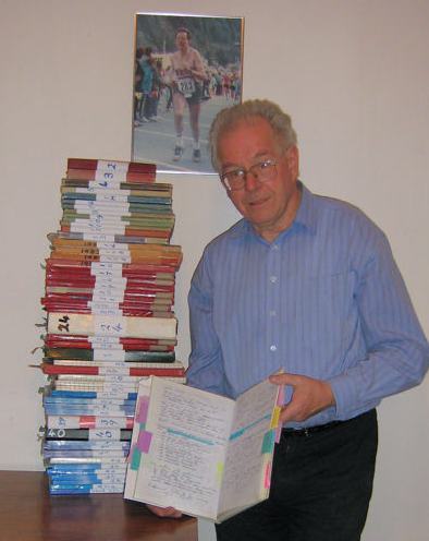 A Stack of Handwritten Journals Journals