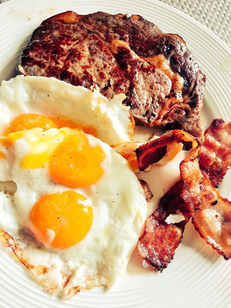 bacon and eggs